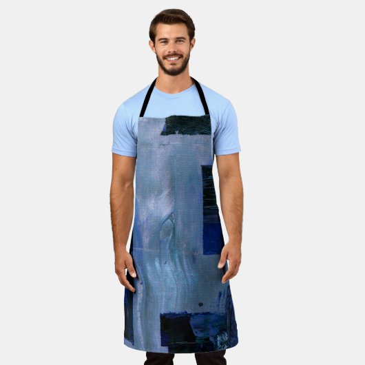 Abstrakte Malerei Schürze (Getragen)