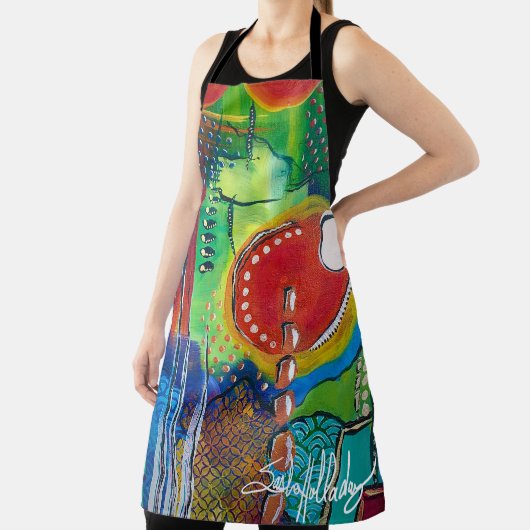 Abstrakte Malerei Schürze (InSitu)