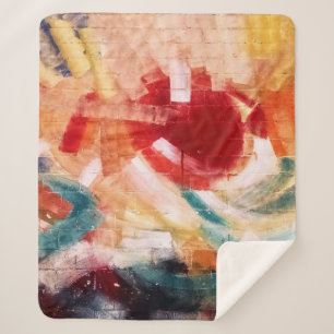 Abstrakte Malerei Sherpadecke