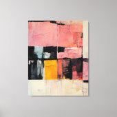 Abstrakte Malerei "Sunday Survival". Canvas Print Leinwanddruck (Vorderseite)