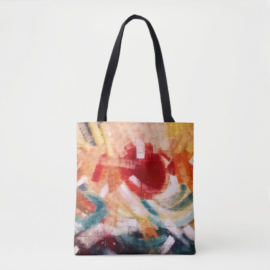 Abstrakte Malerei Tasche (Vorderseite)