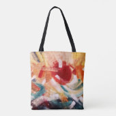 Abstrakte Malerei Tasche (Rückseite)