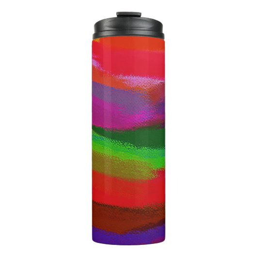Abstrakte Malerei Thermosbecher (Vorderseite)
