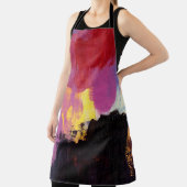 Abstrakte Malerei. Trendy Art Style. Helle Farbe Schürze (InSitu)