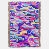 Abstrakte Malerei von Formen und Farben Decke (Vorderseite Vertikal)