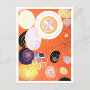 Abstrakte Malerei von Hilma af Klint Postkarte
