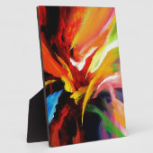 Abstrakte Malerei von Serdar Hizli Fotoplatte (Seite)