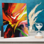 Abstrakte Malerei von Serdar Hizli Fotoplatte (Seite)