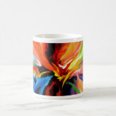 Abstrakte Malerei von Serdar Hizli Kaffeetasse (Mittel)