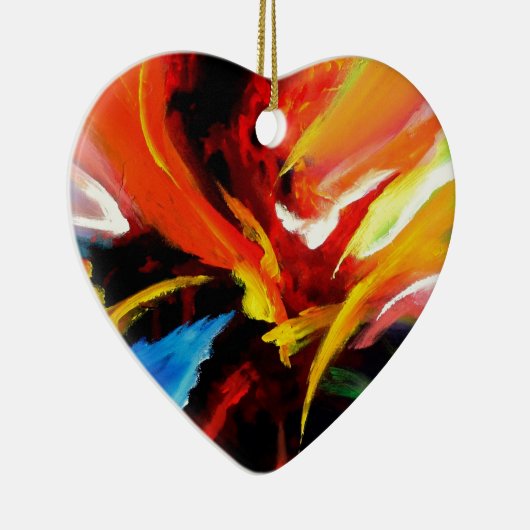 Abstrakte Malerei von Serdar Hizli Keramikornament (Rechts)