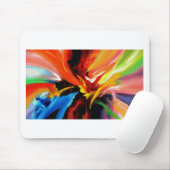 Abstrakte Malerei von Serdar Hizli Mousepad (Mit Mouse)