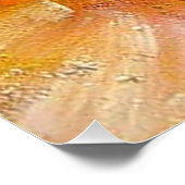 Abstrakte Malerei von Serdar Hizli Poster (Ecke)