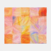 Abstrakte Malerei, Wandkunst, Leinwand, Ölfarbe, M Fleecedecke (Vorderseite (Horizontal))