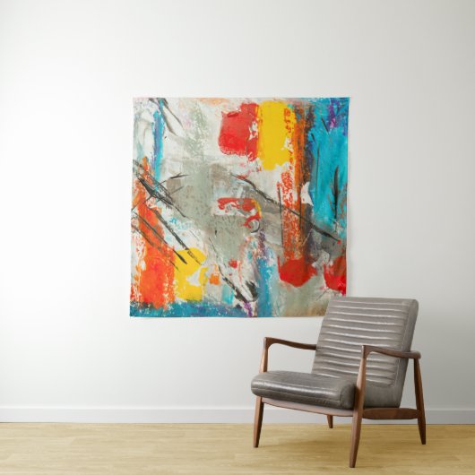 Abstrakte Malerei Wandteppich (Beispiel)