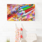 Abstrakte Malerin Banner (Insitu)