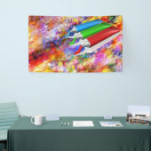 Abstrakte Malerin Banner (Messeveranstaltung)