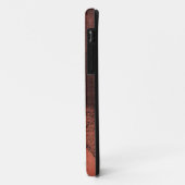 Abstrakte Malerpinsel in Rot-Gelb Case-Mate iPhone Hülle (Hinten/Links)