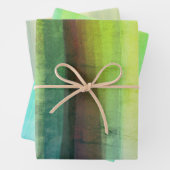 Abstrakte Malervariante Geschenkpapier Set (Beispiel)