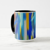 Abstrakte Malfarben #58 Tasse (Vorderseite Links)