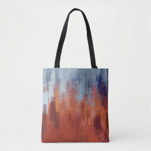 Abstrakte Malkulisse an der Betonwand. Farbe Tasche