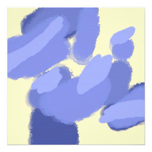 abstrakte Malkunst Fotodruck (Vorne)