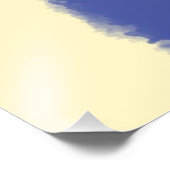abstrakte Malkunst Fotodruck (Ecke)