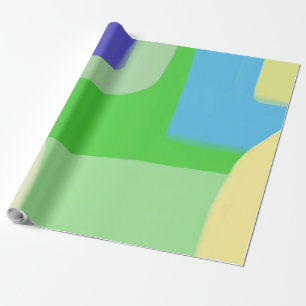 abstrakte Malkunst Geschenkpapier