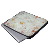 Abstrakte Malkunst, Kunst, Hintergrund, c Laptopschutzhülle (Vorne Knopf)