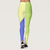 abstrakte Malkunst Leggings (Rückseite)