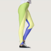 abstrakte Malkunst Leggings (Rechts)