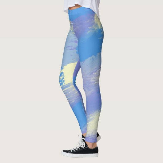 abstrakte Malkunst Leggings (Links)