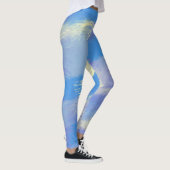 abstrakte Malkunst Leggings (Rechts)