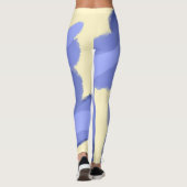 abstrakte Malkunst Leggings (Rückseite)