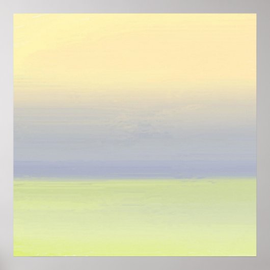 abstrakte Malkunst Poster (Vorne)