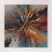 Abstrakte Malkunst Puzzle (Horizontal)