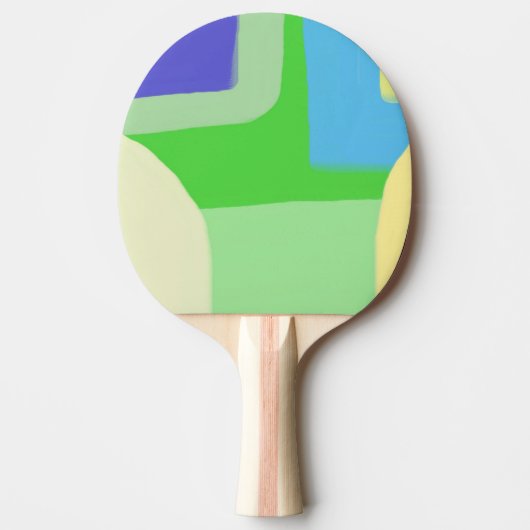 abstrakte Malkunst Tischtennis Schläger (Vorderseite)