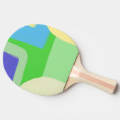 abstrakte Malkunst Tischtennis Schläger (Seitenansicht)