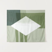 Abstrakte Malkunst Wandteppich (Vorderseite (Horizontal))