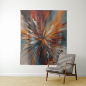 Abstrakte Malkunst Wandteppich (Beispiel)