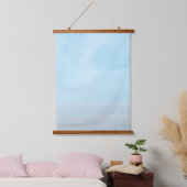 abstrakte Malkunst Wandteppich Mit Holzrahmen (Schlafzimmer)