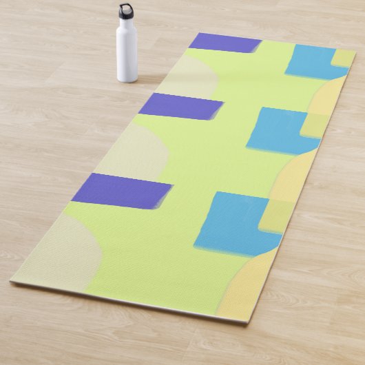 abstrakte Malkunst Yogamatte (Beispiel)
