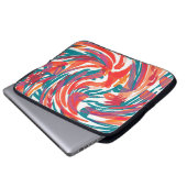 Abstrakte Maltextur. Tapete. Einfache d Laptopschutzhülle (Vorne Knopf)
