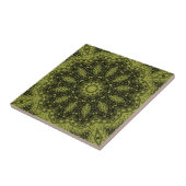 Abstrakte Mandala Ethno Fliese (Seite)