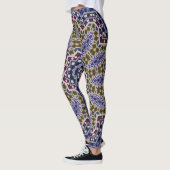 Abstrakte Mandala Ethno Leggings (Links)