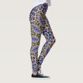 Abstrakte Mandala Ethno Leggings (Rechts)