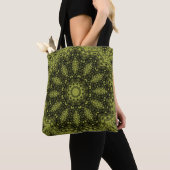 Abstrakte Mandala Ethno Tasche (Von Nahem)