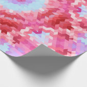 Abstrakte Mandala-Kaleidoskop-Rundformen Geschenkpapier (Ecke)