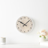 Abstrakte Mandala-Mauer Runde Wanduhr (Zuhause)