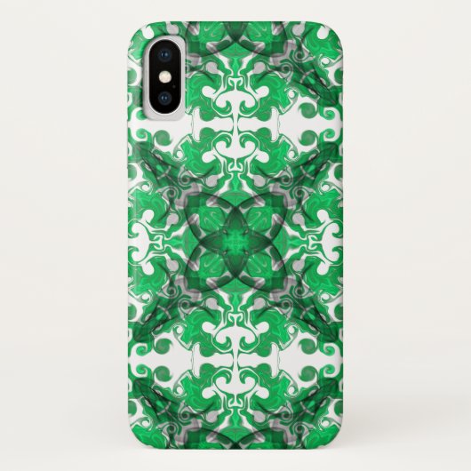 Abstrakte Mandala, psychedelischer Schmetterlingsw Case-Mate iPhone Hülle (Rückseite)