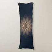 Abstrakte Mandala Seitenschläferkissen (Vorderseite Vertikal)